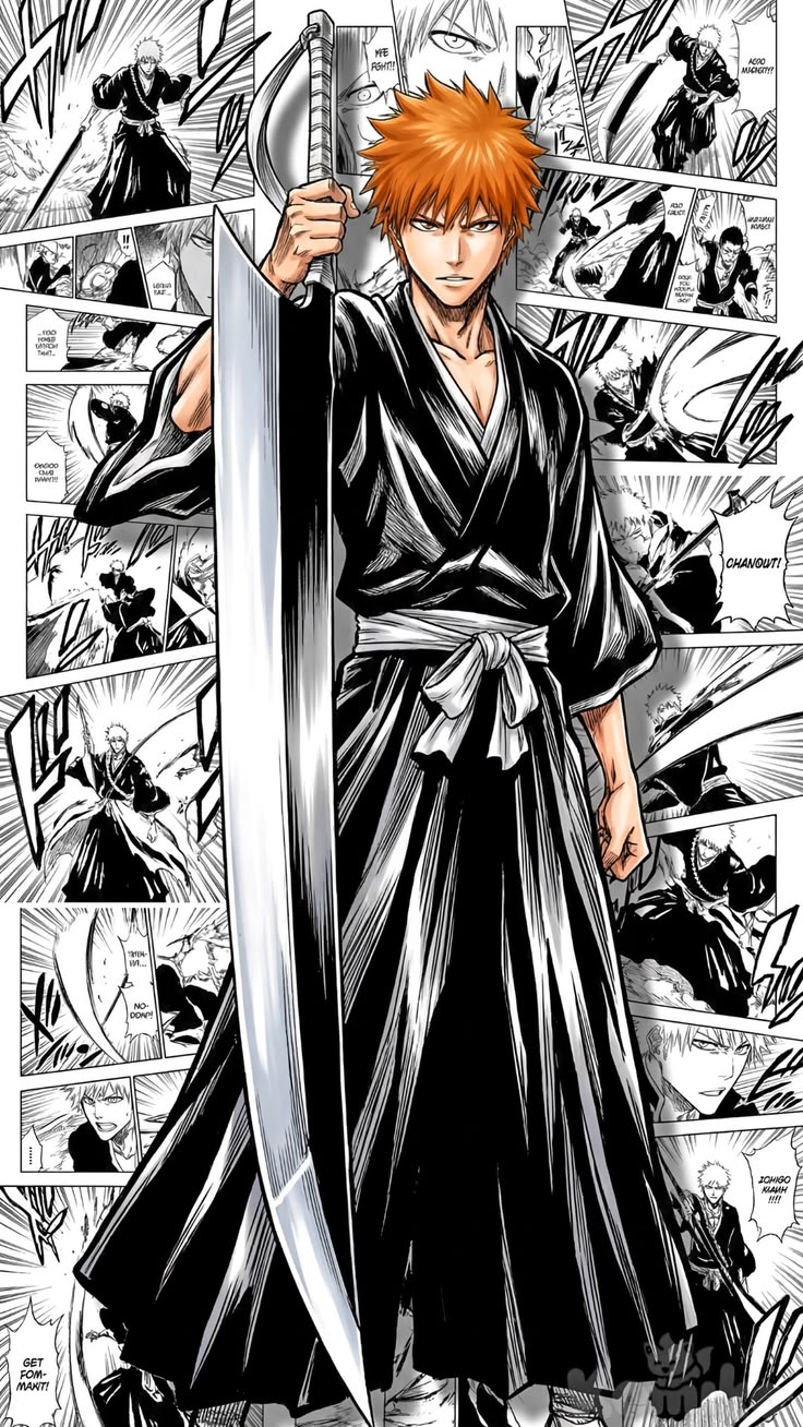 Ichigo Kurosaki - The Substitute Soul Reaper,
                         The Savior of the Three Worlds, The Unrivalled One