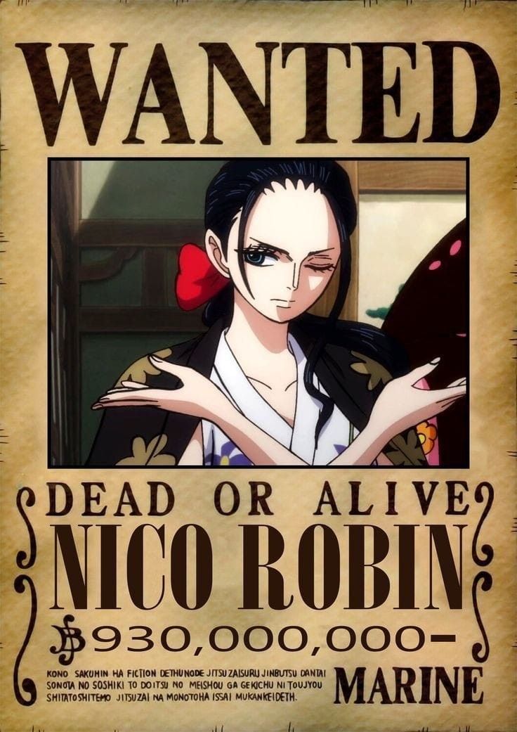 Nico Robin - Devil Child, Light of the Revolution